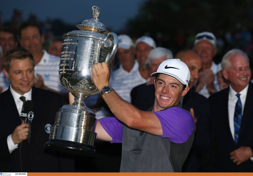 Louisville, 10 agosto 2014: il trionfo di Rory McIlroy al PGA Championship in Kentucky (Action Images)